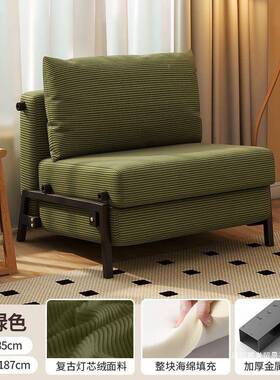 网红沙床新折叠款两用多功发房能客厅书单人QGR折叠床成人家用款