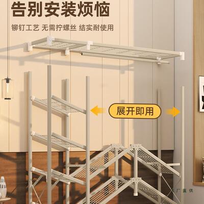 免安装折RFG叠简易布衣柜家用实室钢出租房衣橱结卧耐用全架加粗