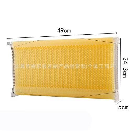 出口型热础蜂具CS自流蜜销巢蜂脾自流蜜蜂箱KCE自动取蜜塑料巢P础