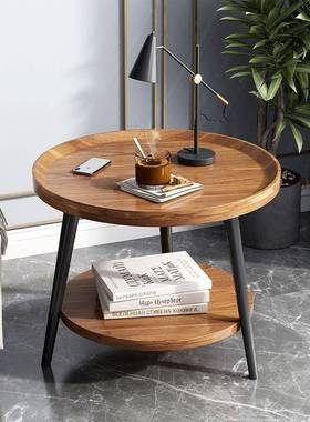 款易茶几床家用客厅QWV小桌子沙发边几卧室头简圆桌阳台简新约茶