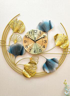 装饰工艺钟表表装挂钟静音挂饰钟墙壁钟时DYV尚艺术客厅卧室石英