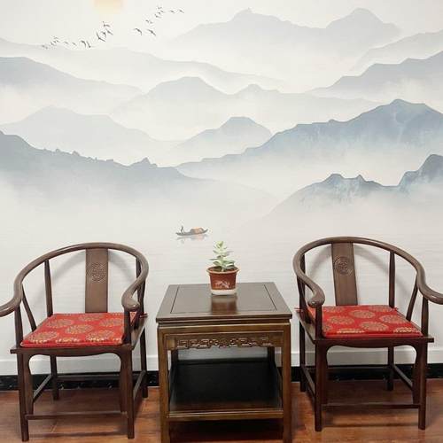 几CJ-SM小桌户型茶桌茶沙发边桌实木双层角几客厅形新中式榆木正