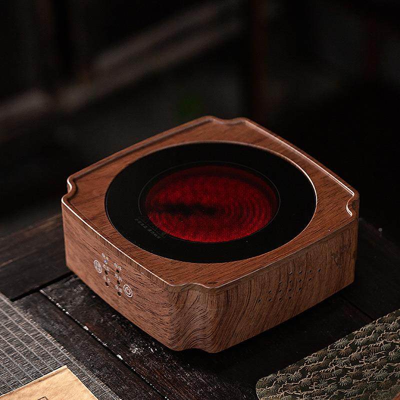 现货高硼硅玻璃家纹锤提梁CID壶玻电陶炉煮茶用器竹把璃茶壶围炉