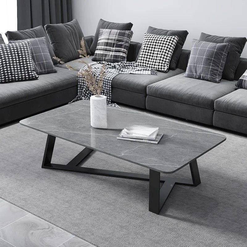 厅家客用轻奢岩茶板茶几现00代小户桌子型意式经济型简约喝茶台