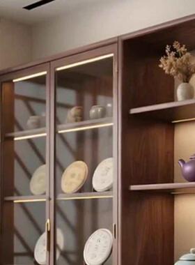 方迪全VRU实博木古架隔断现简约新中式物书架代多宝阁置架书柜展