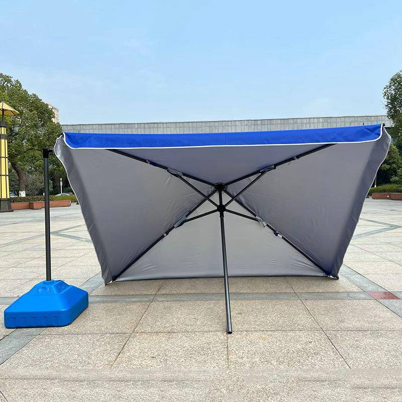方形户阳外遮阳伞户外广告伞印log大型长o商805用太伞摆摊大雨伞