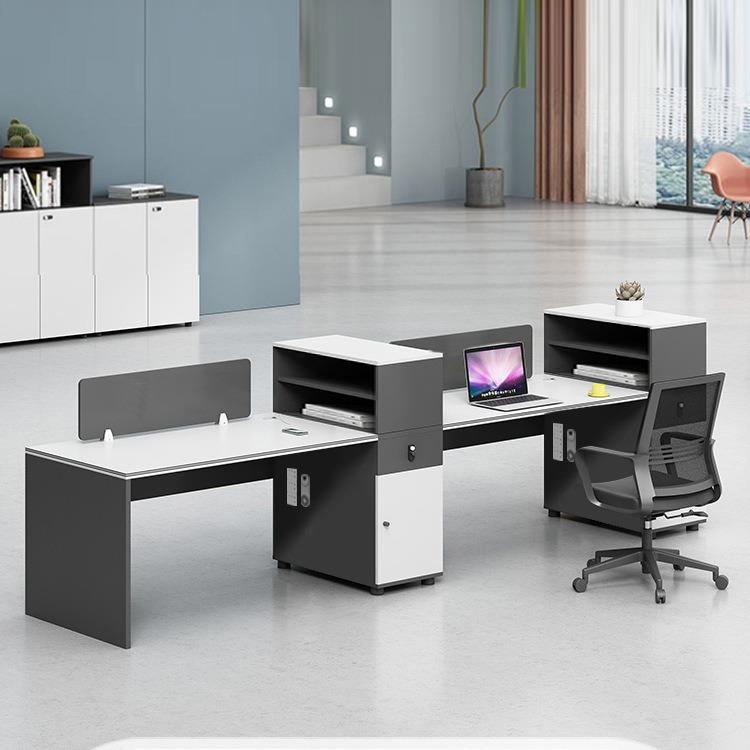 办公桌椅组合1现桌代简约2/财4/6位员工桌务人桌职员办公室电脑桌