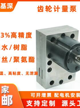 涂料计量轮泵齿齿轮量大VYD价优喷油嘴齿轮计量泵点胶机泵齿轮泵