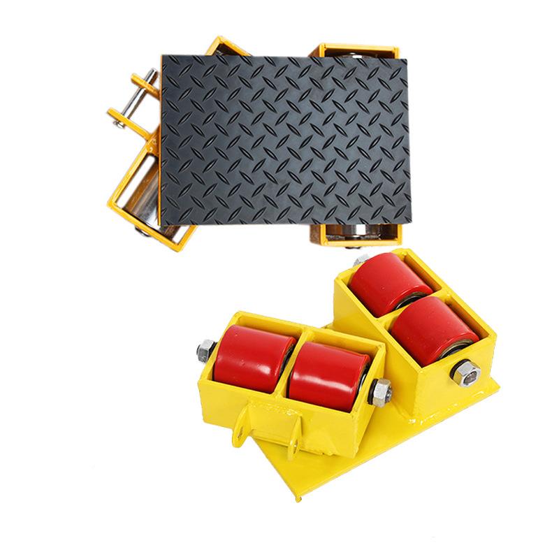 运坦车直行转克向万向型搬运重小坦克搬6T8吨30t15胶轮GPV物地坦