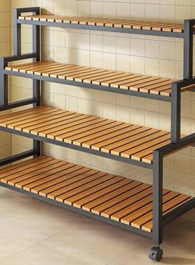 花子置物架阳客台厅落地式RYD多层铁架阶艺梯形托架花盆植物摆放