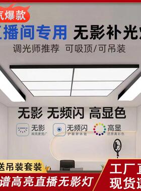 L播间直专用补光31689灯ED超亮吸顶理发店亮拍照摄影高网红吊灯