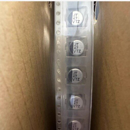 35V47UF 红宝石贴片电解电容 体积6.3×6.1mm 高频低阻 TZV系列