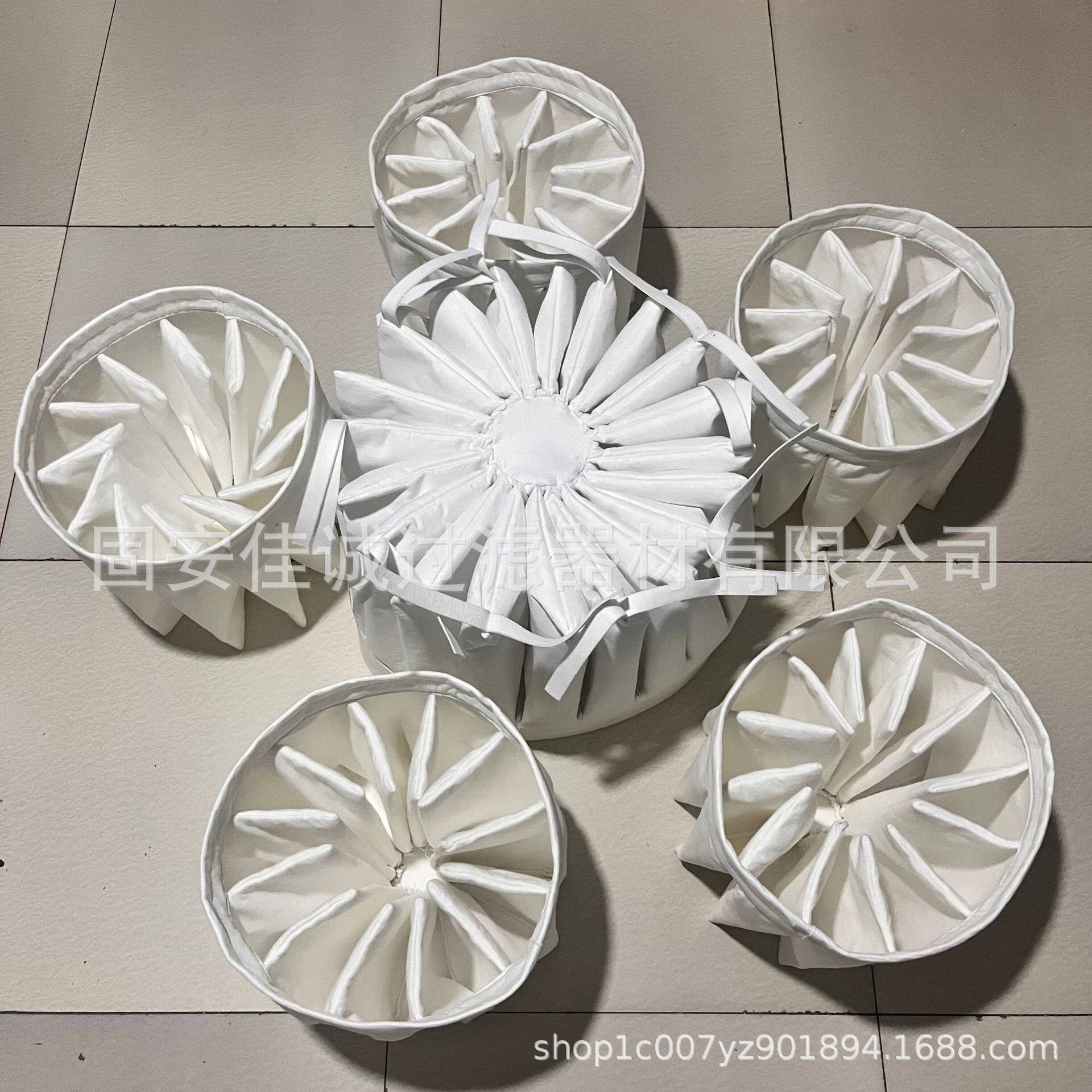 工业大功率吸尘器多折星形滤袋