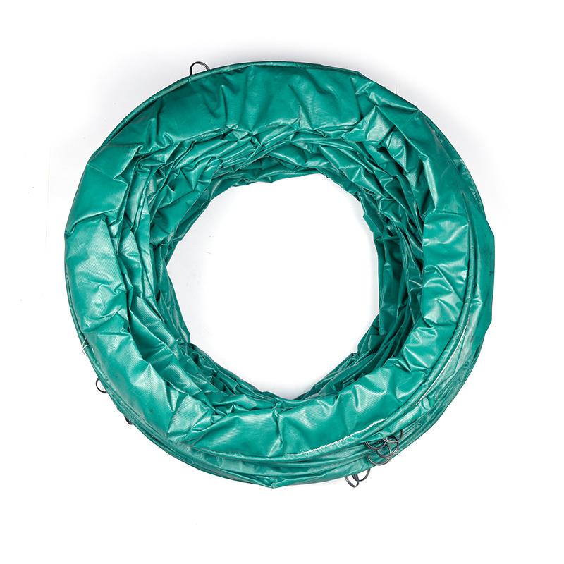 双抗筒布475矿用阻正压风筒井燃风筒风矿用骨架风矿筒正压伸缩风