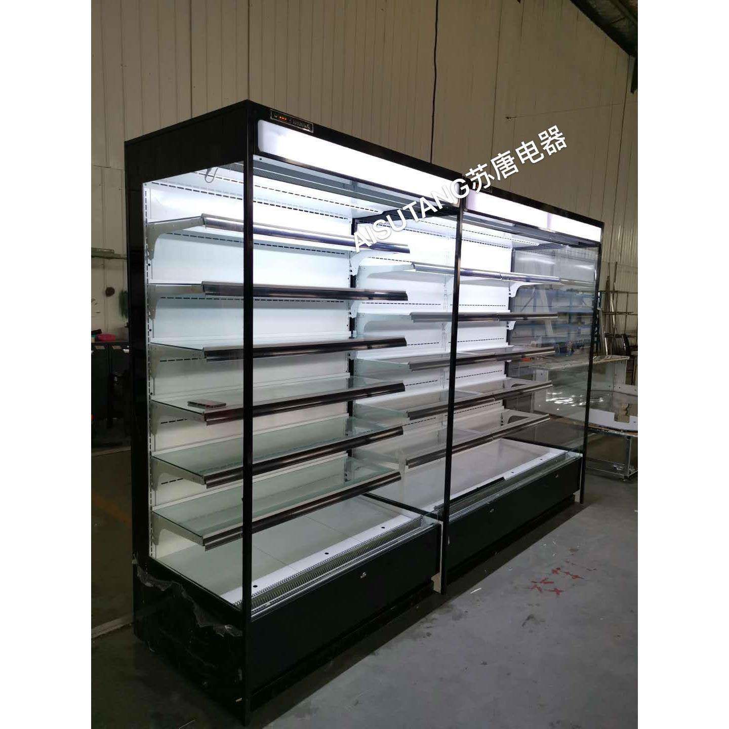 苏唐连柜IRP锁便利店风柜幕柜窄款风幕风冷冷藏展示饮料风幕灯柜