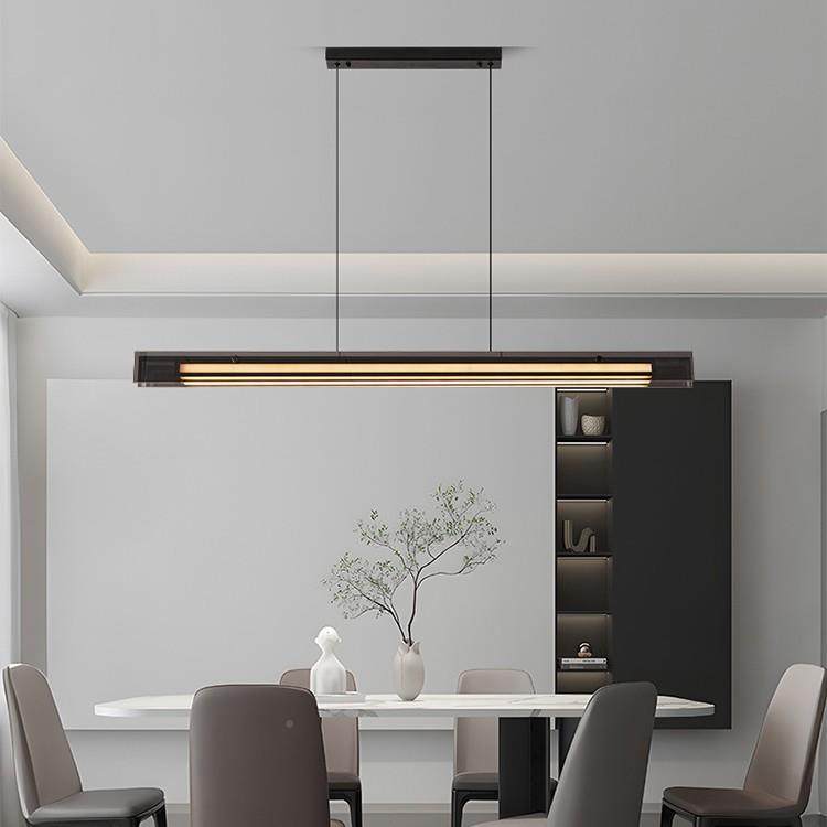 24古法式中风餐厅灯复古极简饭厅餐吊桌长条灯新中式茶室台一字岛,家装灯饰光源,智能吊灯,淘宝优惠券,粉丝福利购,淘宝优惠卷