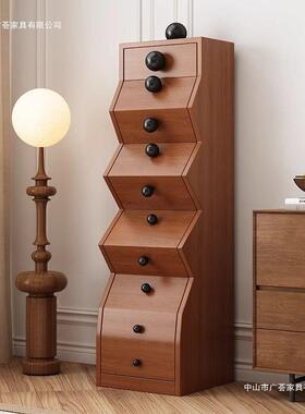实木古风KBO柜不规则柜子关五复古储物玄柜餐边收纳网红客厅斗置