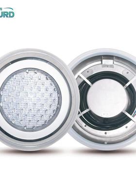 LED12v不锈8钢灯RGB无线遥控35w泳池低灯IP6防水七彩QHL-YCB-18W