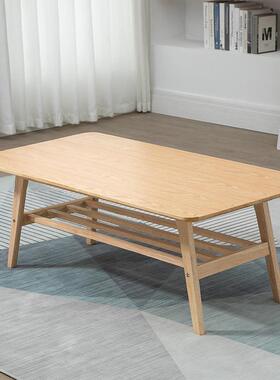 盛臣适老家具颐康中心卧室几日式格居风63590实木双层茶家几圆单