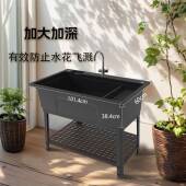 新款 大容量水槽家用水台池塑料洗手澡池431宠物洗加大洗加厚洗衣