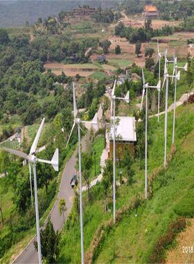 工厂发OMZ货G型水平轴风力发电机自动风调组节迎角度