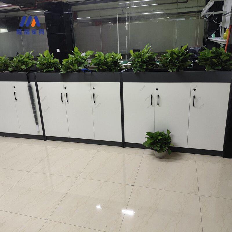 25415256新款花柜槽隔断室矮柜边资料柜矮柜办公隔断柜储物落地柜