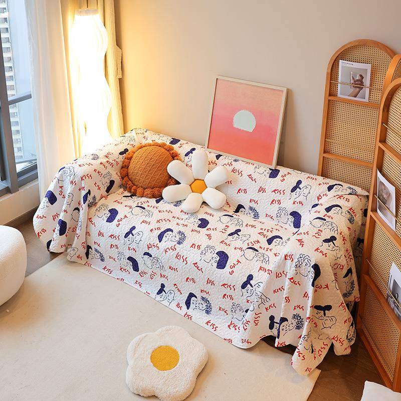 防猫抓发盖布巾全盖四尘套季通F766SS98用垫防全包组合三人沙沙发