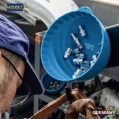 包邮德国HAZET哈蔡特进口汽修汽保工具收纳盒磁力碗螺丝碗197-3