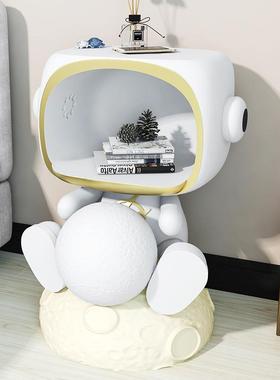 益方家居客厅落摆件沙发旁RKD5309柜装夜灯装饰地品收纳卧室边床