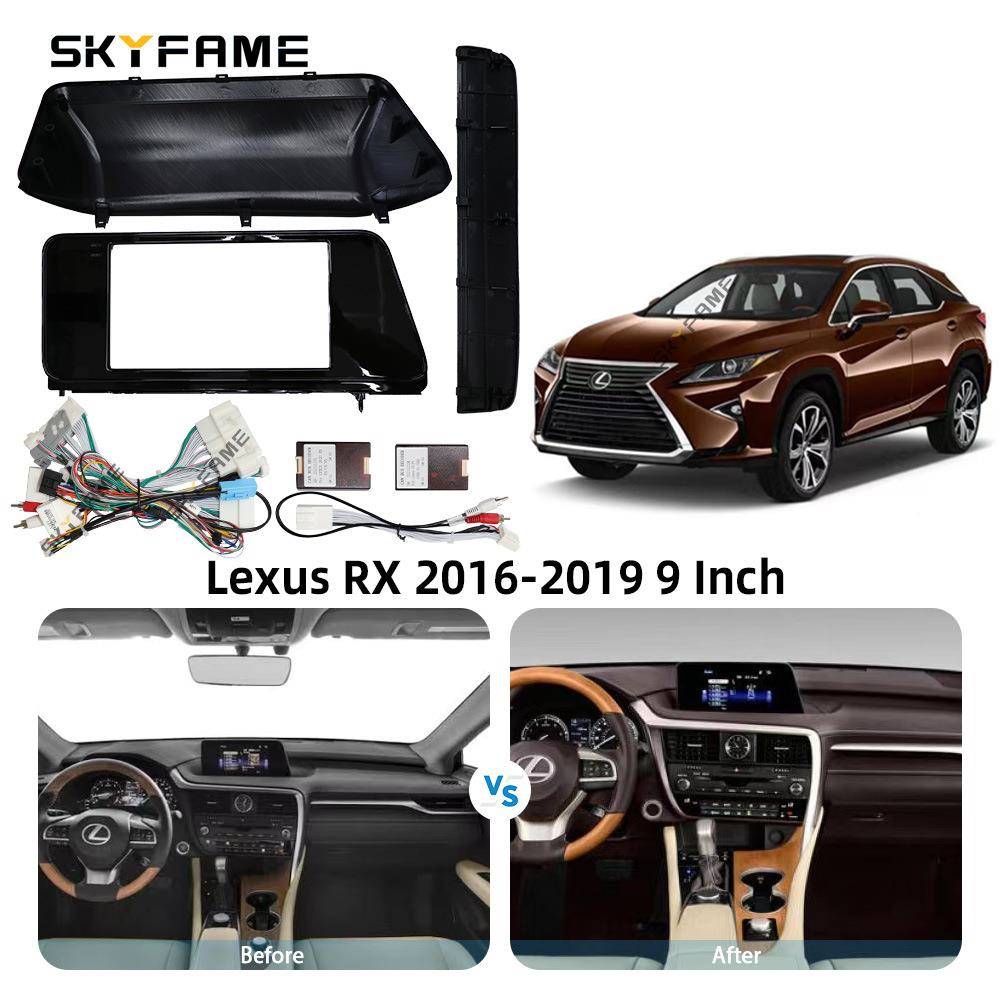 SAYFME百19002变套框雷克萨RXRX020RX350RX45K0音响导航面框