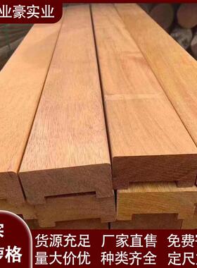 户非外菠萝GCW格现货菠建萝格板古木结构印尼洲菠萝格防腐地木