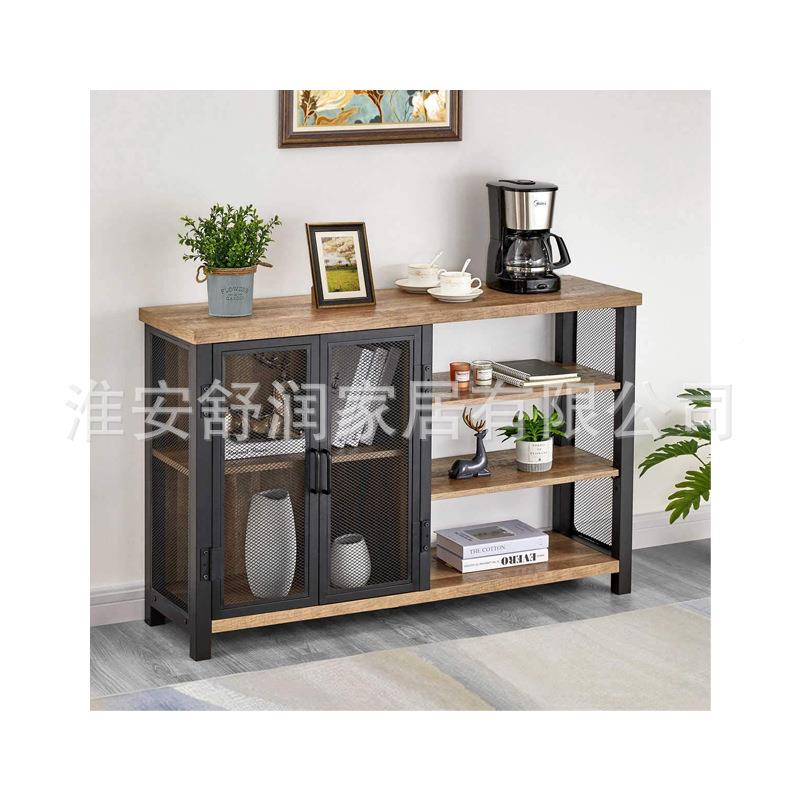 工业客风餐酒柜铁架艺红酒桌入门玄关柜厅靠厅墙UOT茶水柜餐边柜
