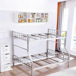 304不锈钢子母上床无品牌/层儿童上下床双层加下铺二铁架厚高架1.