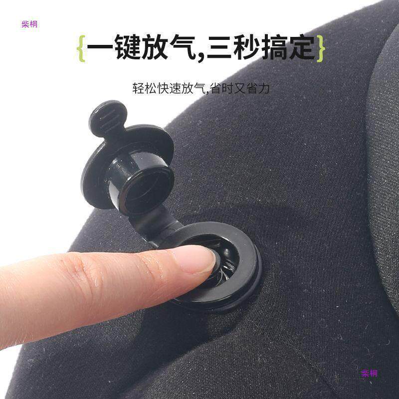 u型枕充气拆洗便午携可护颈靠枕旅322行头枕睡坐车觉睡长途枕头