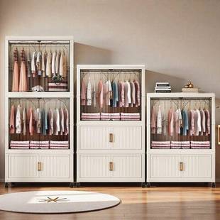 免安装简易柜衣家用衣服被童子储70-80面物柜儿衣橱成人出折租屋