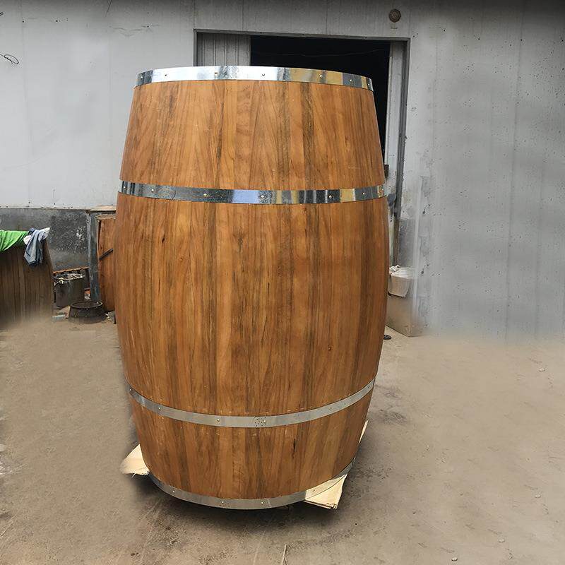 超大木桶酒桶饰木橡桶啤酒桶木制质桶葡萄红装酒酒吧展20210820会