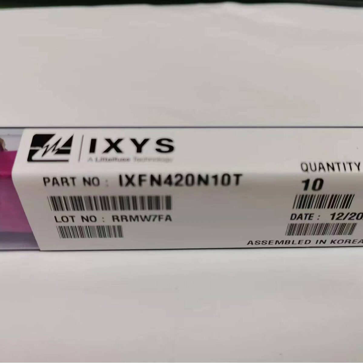 IXFN420N10T原装现货 LITTELFUSE 力特/ IXYS 艾赛斯 封装SOT-227