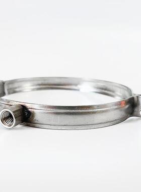 加厚不钢吊扣管卡1夹55110抱箍50管箍32水卡管扣管C型锈钢支架吊