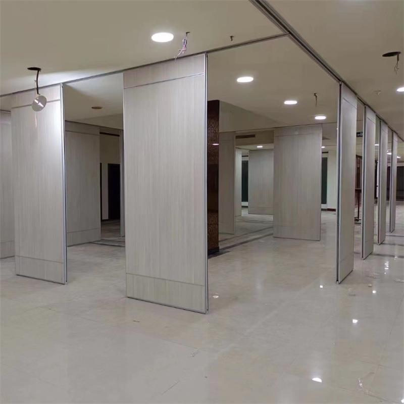 店活动隔断墙饭店包厢展包间厅舞蹈室宴会厅电酒动折叠移门隔活动