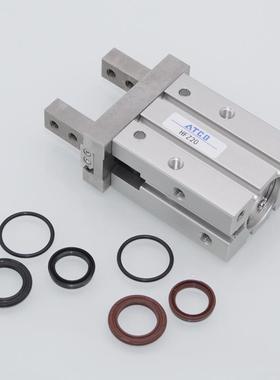 气手指气缸夹爪HK/FK动L/HFZ6/10/F16/20/HF55Z25/32/40平H行气爪