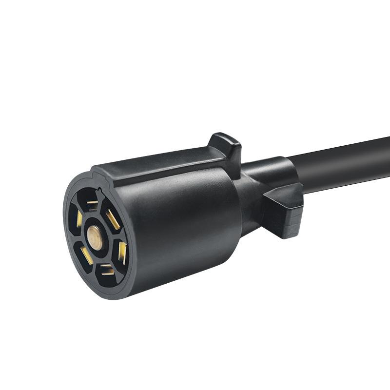 尺美式七芯拖车线接带线8英UP1盒721K-8ft房675车尾灯信号电源线