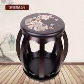 筝凳古筝凳子实木筝古圆凳GZX素面款 实印花款 古古筝琴凳结耐用