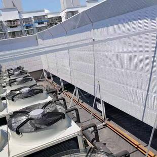 工厂桥梁公风障铁路桥厂梁外隔音屏室工机械设备金属303降噪墙