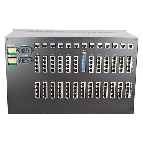 3305FCP-O330路电话光端机6U机19英寸机架式光口SC/FC双框纤RJ4接