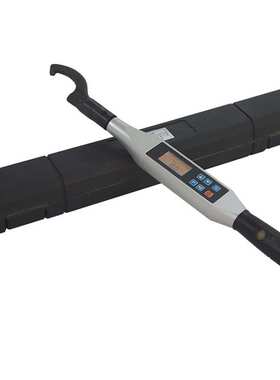 数显扭力扳手10-150nm 数显大扭力矩扳手 螺栓数显可换头扭力扳手