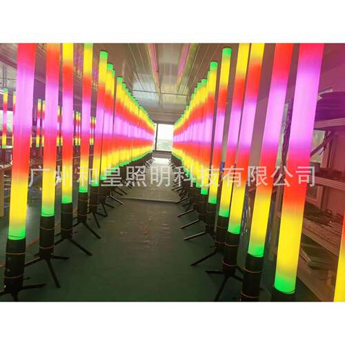 LED 无线遥控防水电池LED360度像素灯管舞台灯