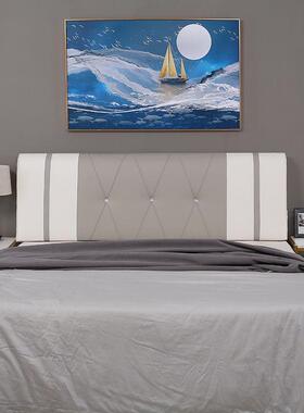 包E4C头靠垫榻榻米软床头板双人54k3Max5大靠背简垫无床床头靠枕