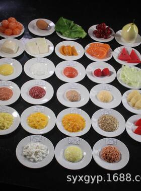 厂家直销仿真膳食宝塔健模型幼儿辅营养康食食物婴交换份SYX-SS01