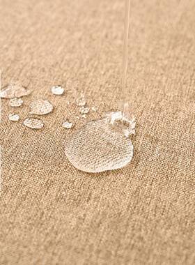 A6L麻新中布茶席棉纯F76T6656色式茶桌布风防水餐桌灰色禅意会议