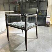 WGWGX3017 X301意7简约餐椅轻不锈钢式 家奢用酒店餐厅咖啡厅房样